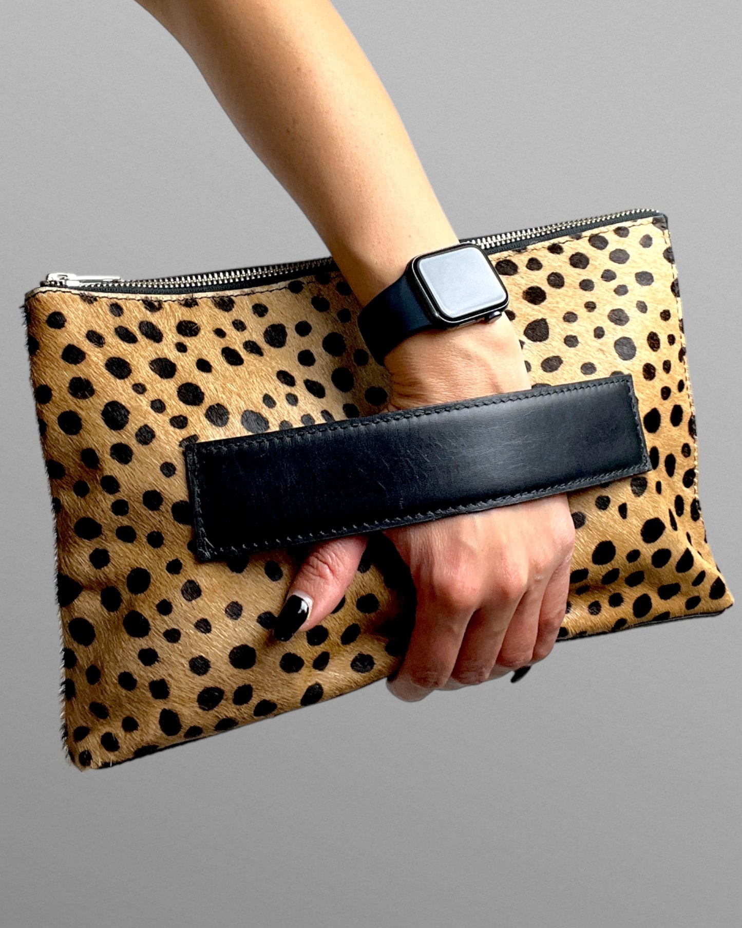 Kuvertväska leopard
