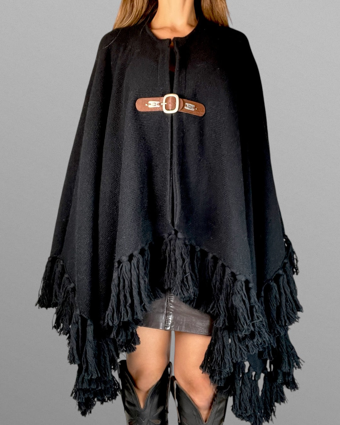 Poncho i ull