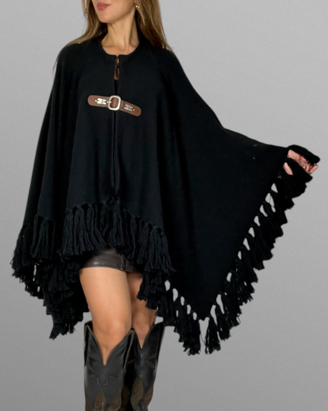 Poncho i ull