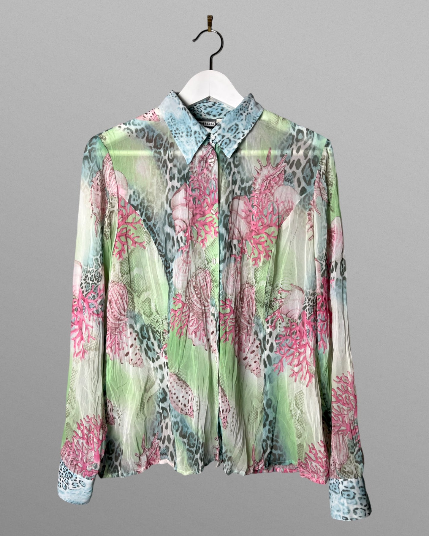 Blus i pasteller