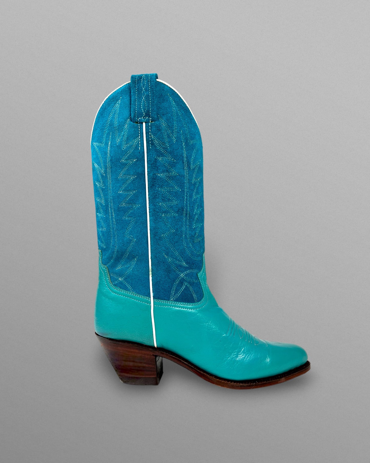 Turkosa cowboyboots