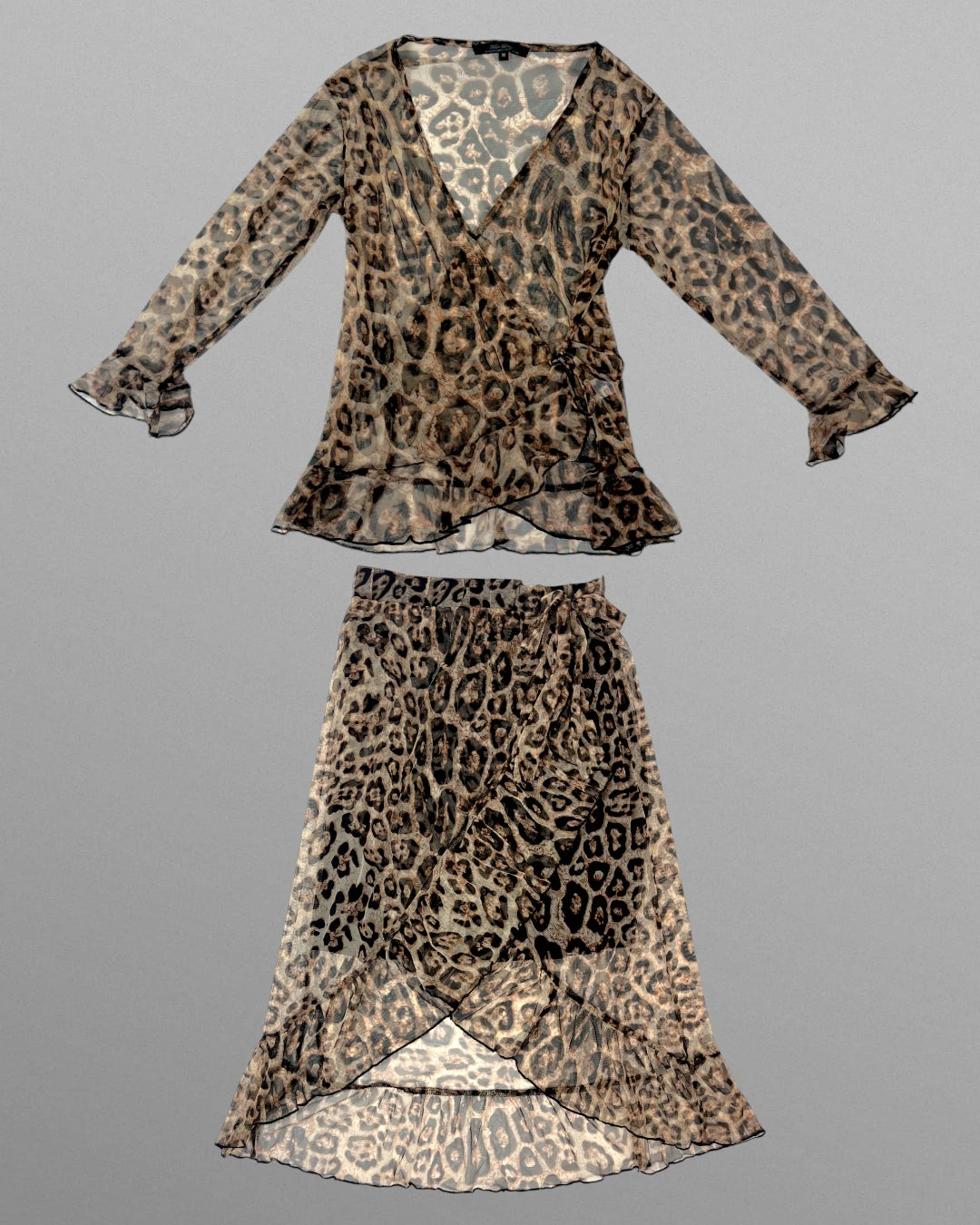 Matchande set i leopard