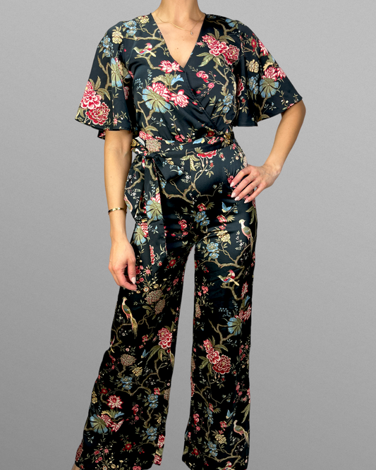 Jumpsuit med blommor