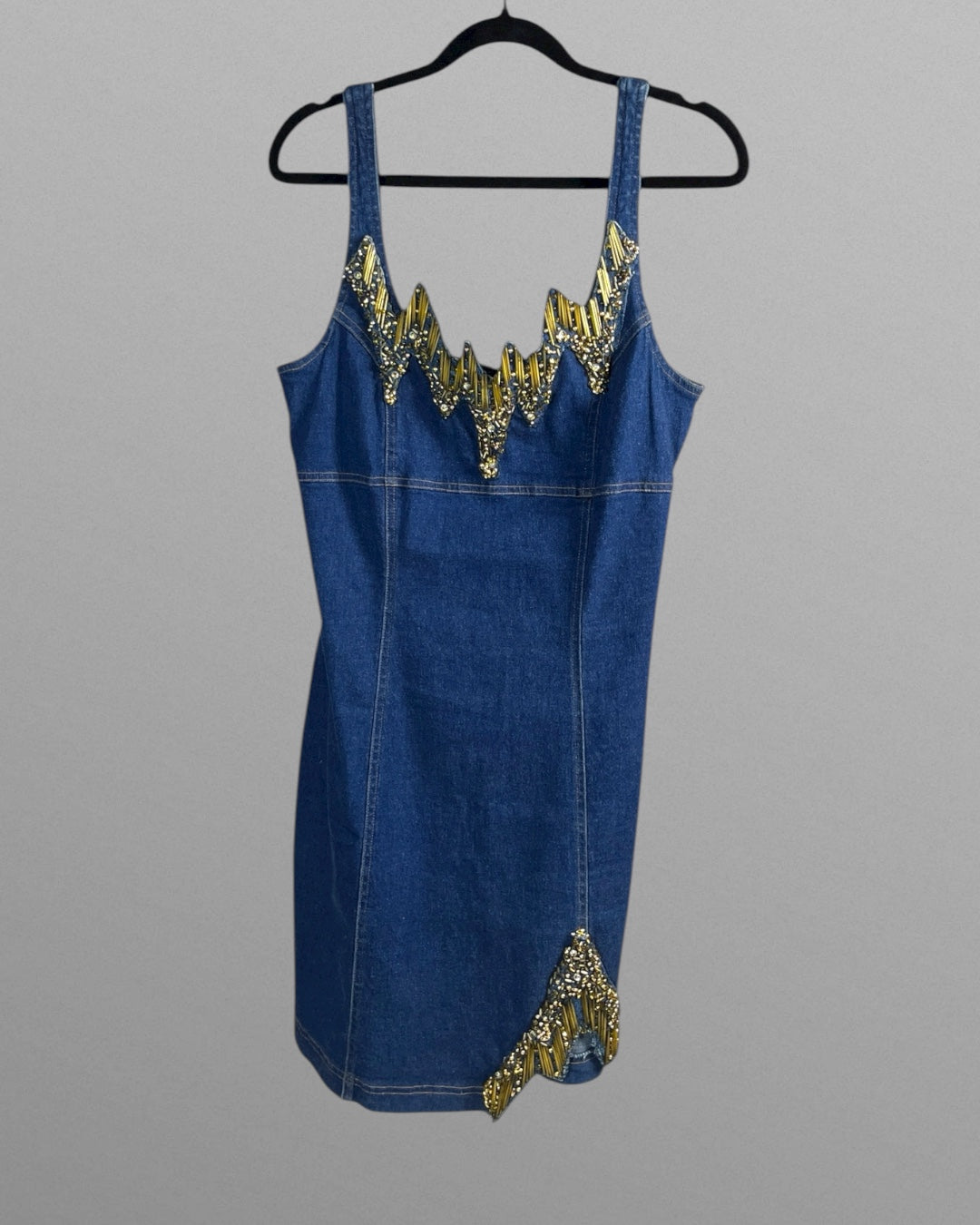 Jeansklänning 90-tal