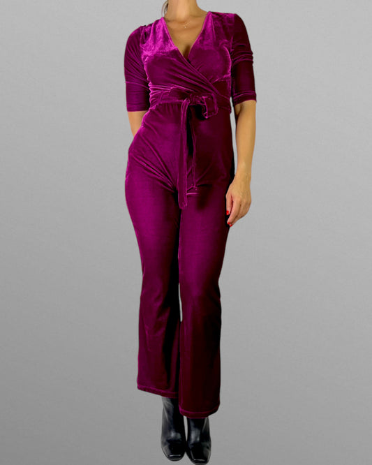 Sammet jumpsuit
